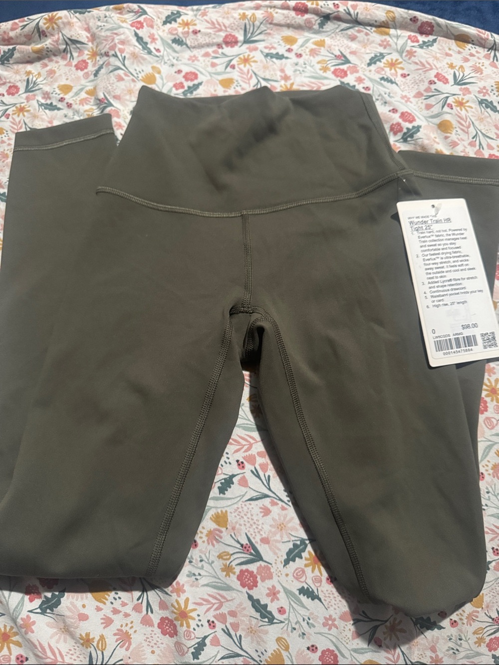 lululemon athletica Kids High-Waist Leggings in Olive